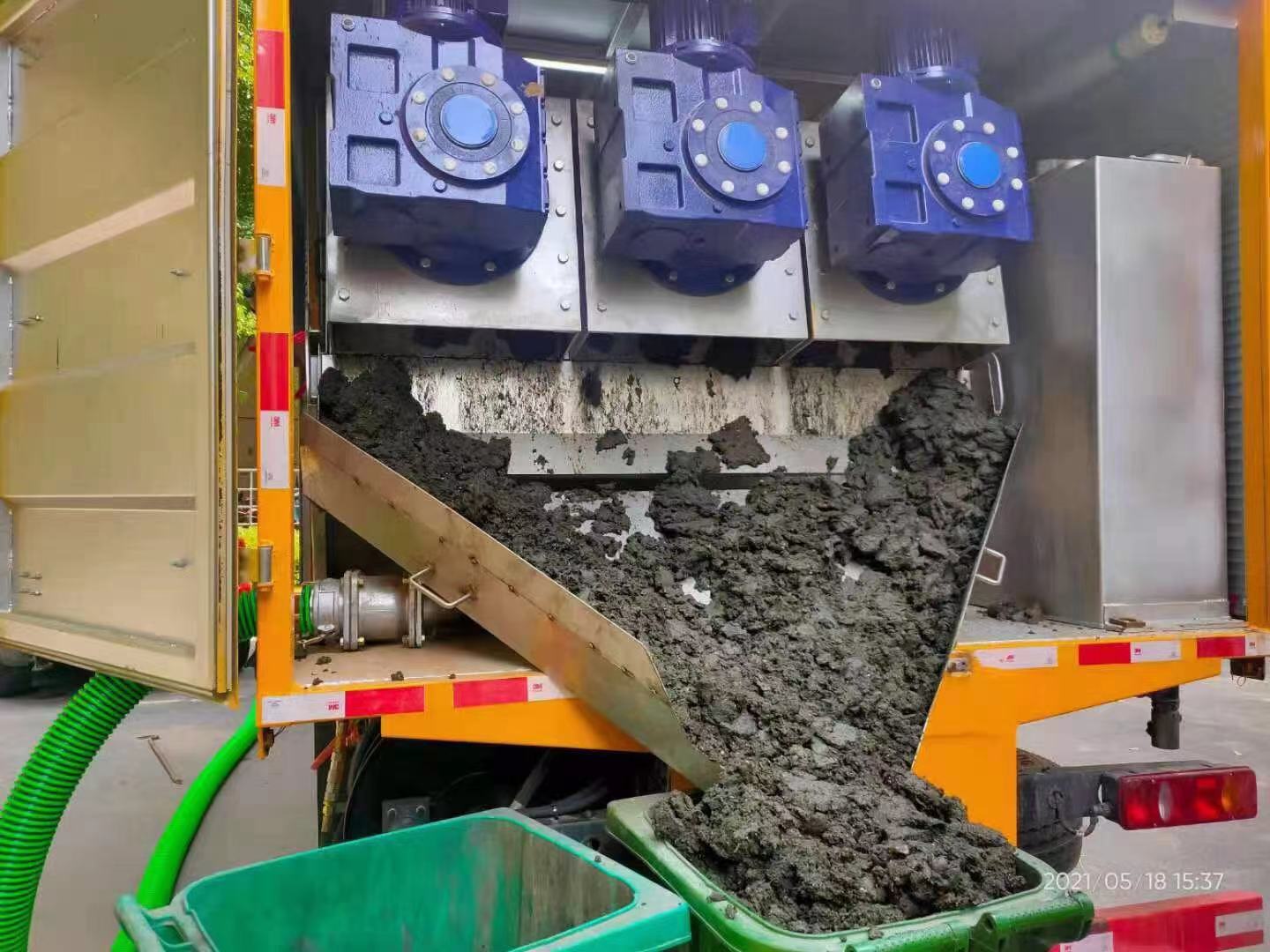 朝天化粪池清掏城市维护站-泥浆净化干湿分离处理